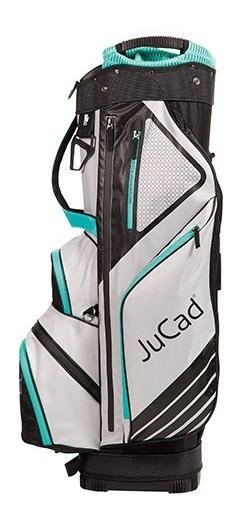 JuCad Sportline cart bag, zwart/grijs/turquoise