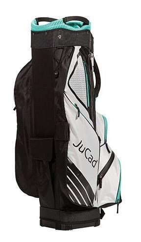 JuCad Sportline cart bag, zwart/grijs/turquoise