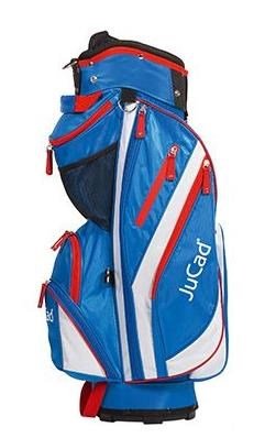 JuCad Junior cart bag, blauw/wit/rood