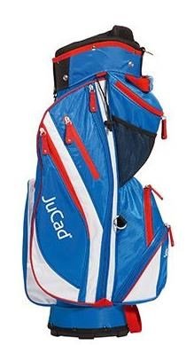 JuCad Junior cart bag, blauw/wit/rood
