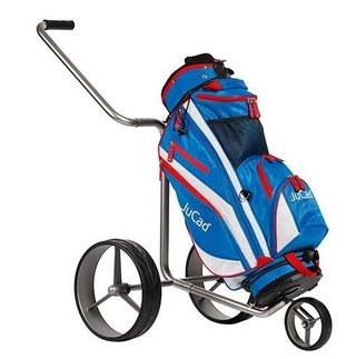 JuCad Junior cart bag, blauw/wit/rood