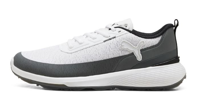 Puma Gruve Sport heren golfschoenen, wit/asgrijs
