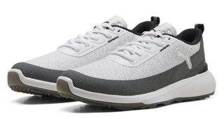 Puma Gruve Sport heren golfschoenen, wit/asgrijs