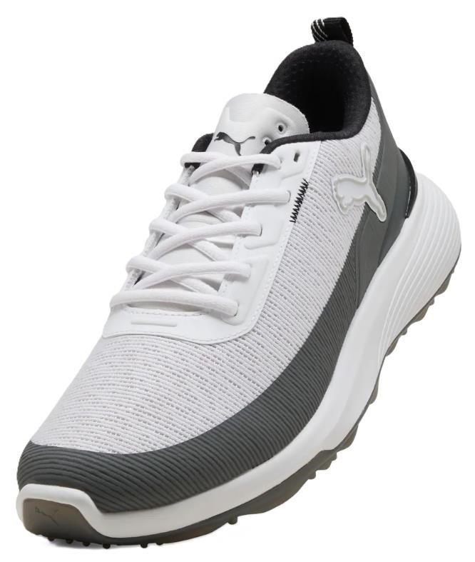 Puma Gruve Sport heren golfschoenen, wit/asgrijs