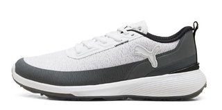 Puma Gruve Sport heren golfschoenen, wit/asgrijs