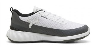 Puma Gruve Sport heren golfschoenen, wit/asgrijs