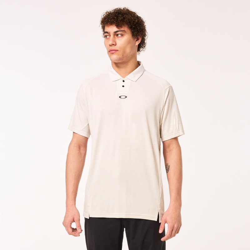Oakley C1 Gradient heren polo, cool gray 2