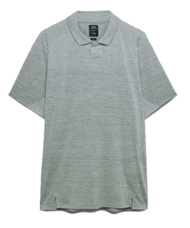 Oakley C1 Gradient heren polo, gradient faded green/white