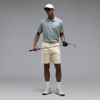 Oakley C1 Gradient heren polo, gradient faded green/white
