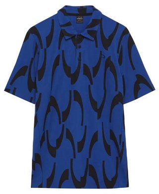 Oakley Tile O heren polo, elektric blue