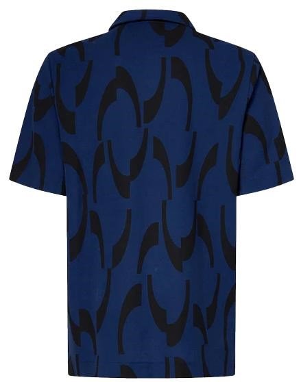 Oakley Tile O heren polo, elektric blue