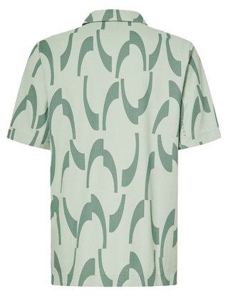 Oakley Tile O heren polo, faded green