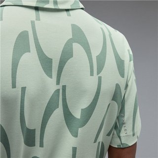 Oakley Tile O heren polo, faded green
