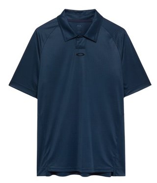 Oakley C1 Overcast heren polo, abyss