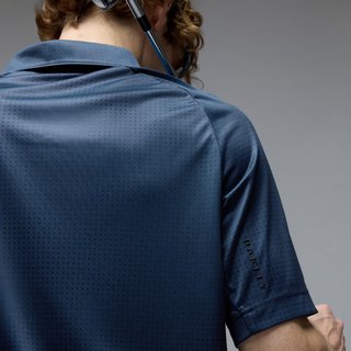 Oakley C1 Overcast heren polo, abyss