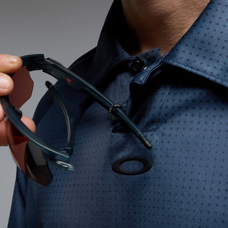 Oakley C1 Overcast heren polo, abyss