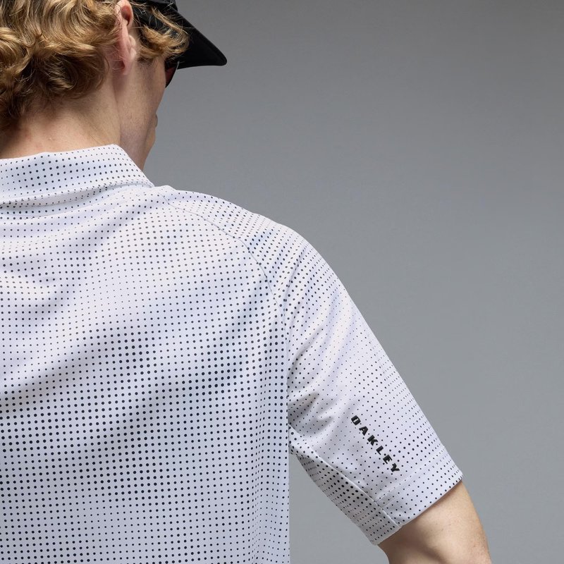 Oakley C1 Overcast heren polo, wit