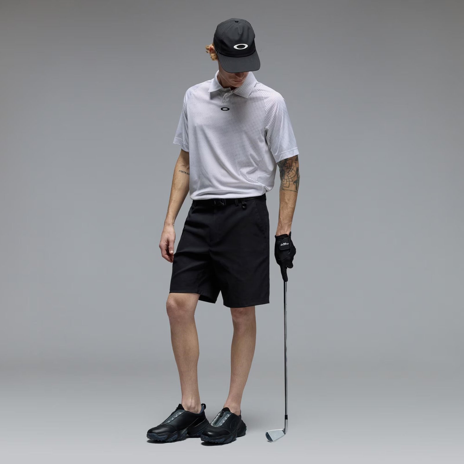 Oakley C1 Overcast heren polo, wit
