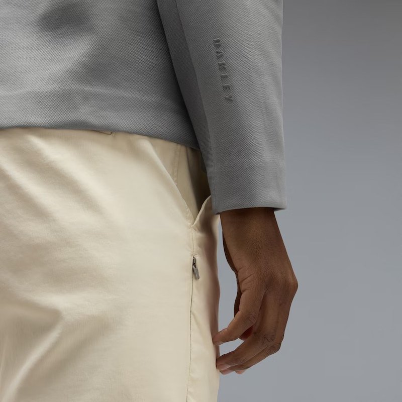 Oakley Platform Quater Zip heren sweater, cement