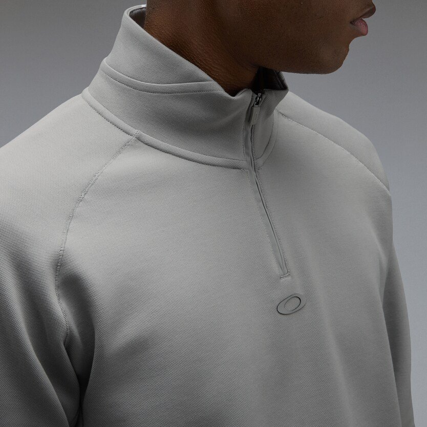 Oakley Platform Quater Zip heren sweater, cement