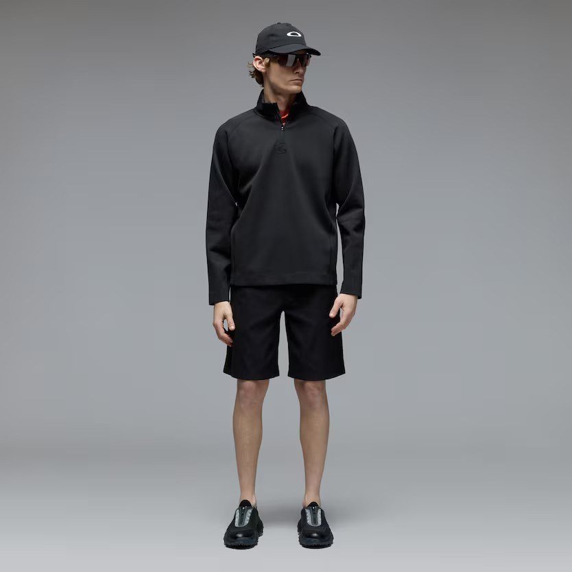 Oakley Platform Quarter Zip heren sweatshirt, pitch black