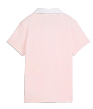 Puma X Mumu Crest dames polo, rose blossom