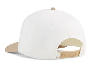 Puma Jupiter heren golfpet, warm white/ice coffee