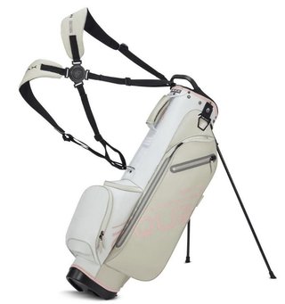 Big Max Aqua Seven H stand bag, wit/wit/roze