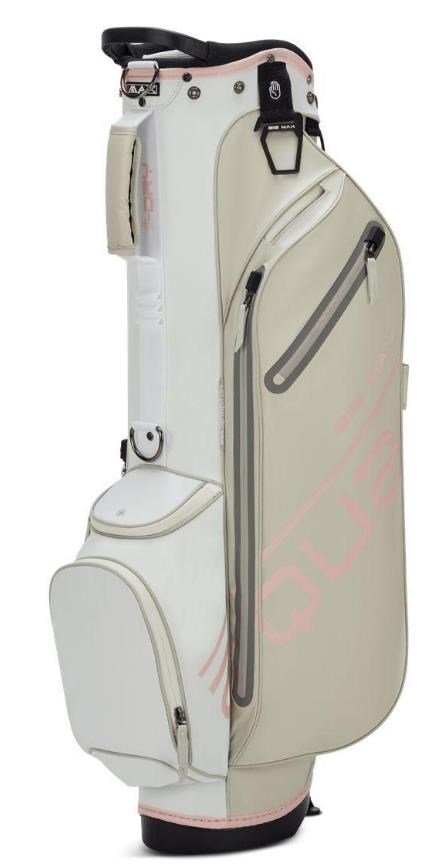 Big Max Aqua Seven H stand bag, wit/wit/roze