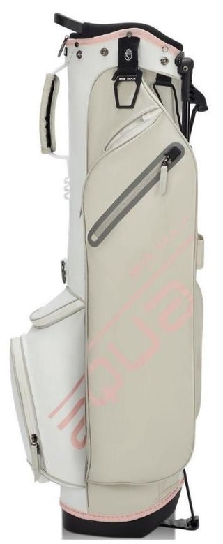 Big Max Aqua Seven H stand bag, wit/wit/roze