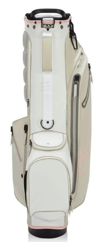 Big Max Aqua Seven H stand bag, wit/wit/roze