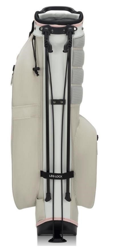 Big Max Aqua Seven H stand bag, wit/wit/roze