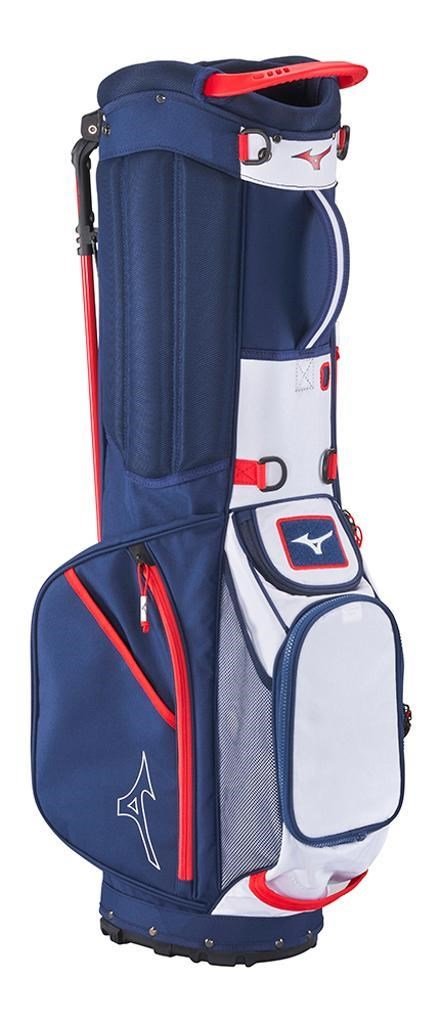 Mizuno BR-D3 stand bag, navy/red