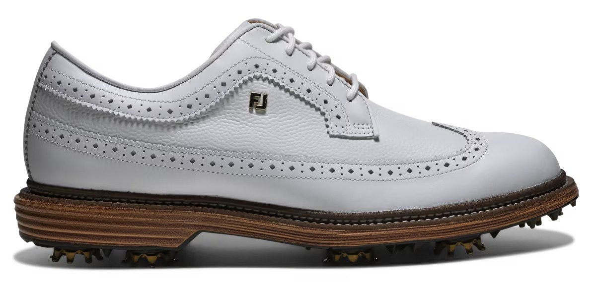 FootJoy Premiere Series Marquis heren golfschoenen, wit/bruin