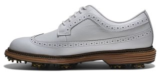 FootJoy Premiere Series Marquis heren golfschoenen, wit/bruin