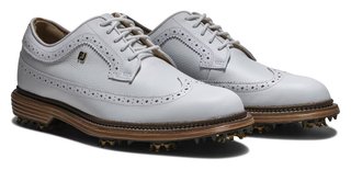 FootJoy Premiere Series Marquis heren golfschoenen, wit/bruin
