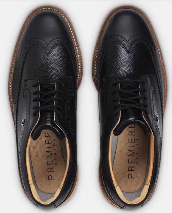 FootJoy Premiere Series Marquis heren golfschoenen, zwart/bruin