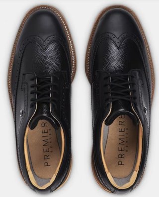 FootJoy Premiere Series Marquis heren golfschoenen, zwart/bruin