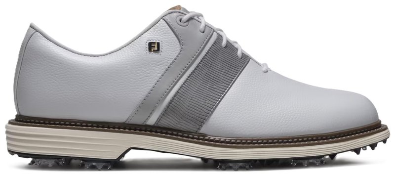 FootJoy Premiere Series Packard heren golfschoenen, wit/grijs