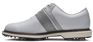 FootJoy Premiere Series Packard heren golfschoenen, wit/grijs