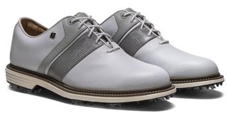FootJoy Premiere Series Packard heren golfschoenen, wit/grijs