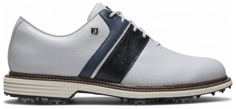 FootJoy Premiere Series Packard heren golfschoenen, wit/marine