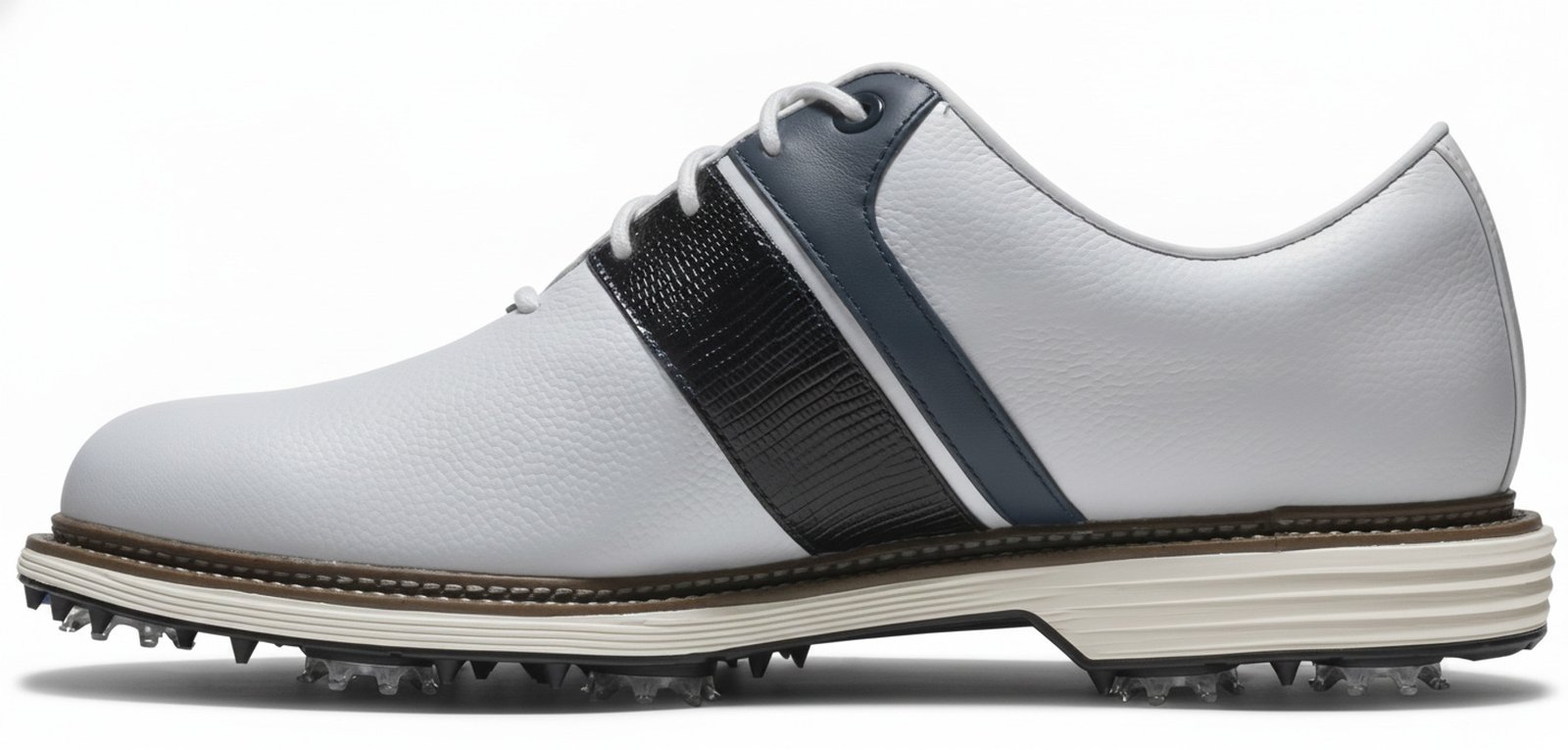 FootJoy Premiere Series Packard heren golfschoenen, wit/marine