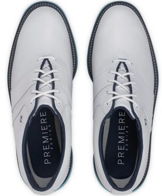 FootJoy Premiere Series Packard heren golfschoenen, wit/blauw