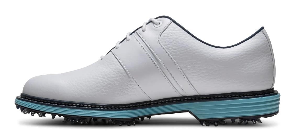 FootJoy Premiere Series Packard heren golfschoenen, wit/blauw