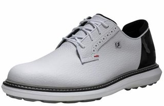 FootJoy FootJoy Traditions Spikeless heren golfschoenen, wit/zwart