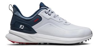 FootJoy Pro/SL heren golfschoenen, wit/blauw