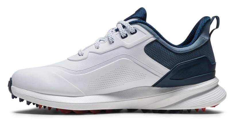 FootJoy Pro/SL heren golfschoenen, wit/blauw