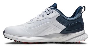 FootJoy Pro/SL heren golfschoenen, wit/blauw