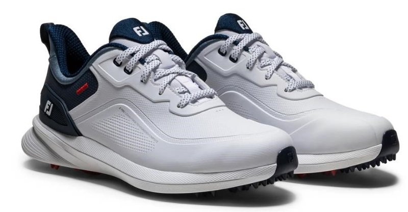FootJoy Pro/SL heren golfschoenen, wit/blauw